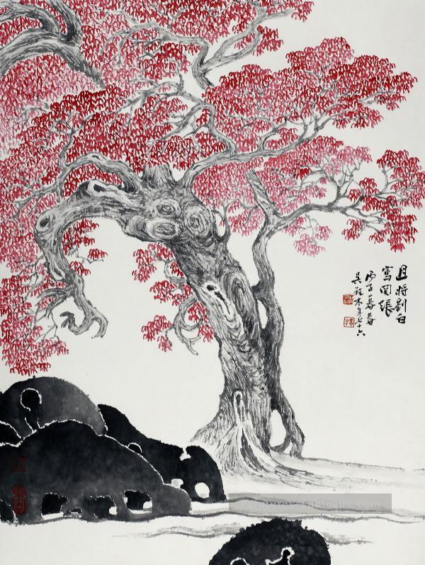 Wu yangmu 12 Art chinois traditionnel Peintures à l'huile